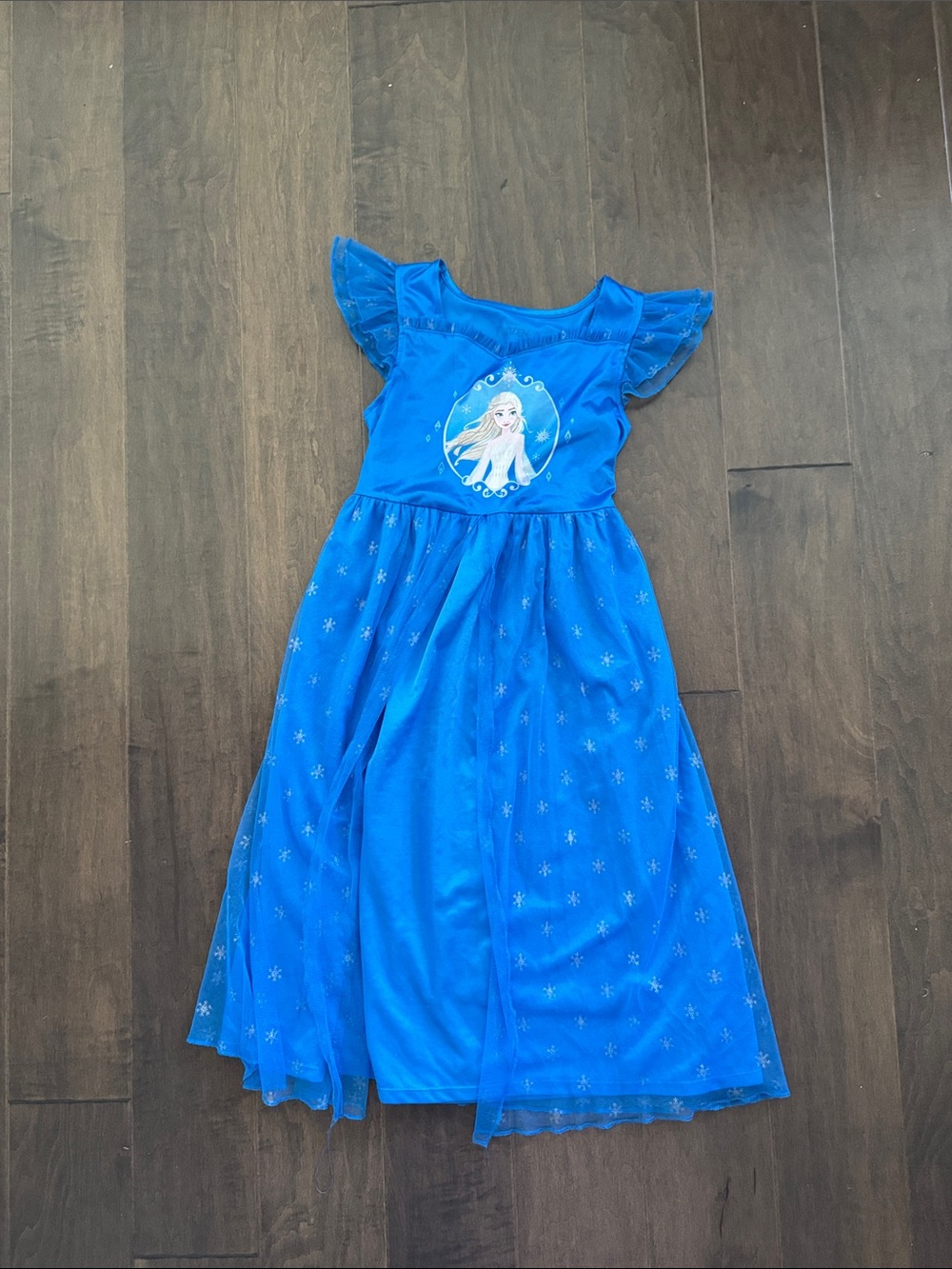 Disney Girls' Princess Elsa nightgown pajamas